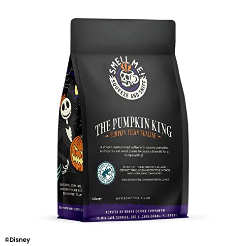 The Nightmare Before Christmas Pumpkin King Flavored Coffee Beans (12 Ounce)
