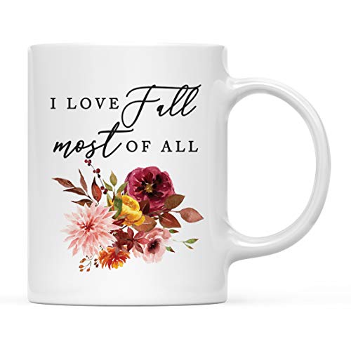 Fall Burgundy Marsala 11oz. Ceramic Coffee Tea Mug