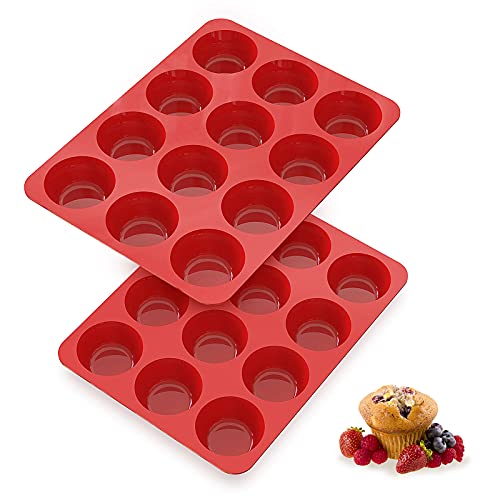2 Pack Silicone Muffin Pans (2 Count)