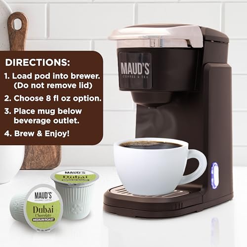 Dubai Chocolate Flavored Coffee Pods (36 Count)