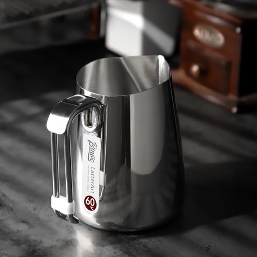 Espresso Milk Frothing Pitcher Stainless Steel 20oz