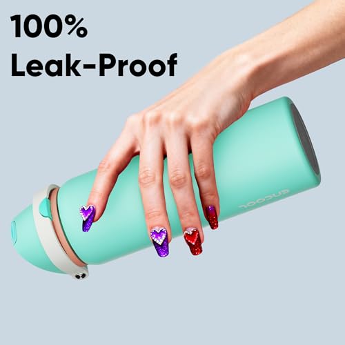 Insulated Water Bottle with Straw