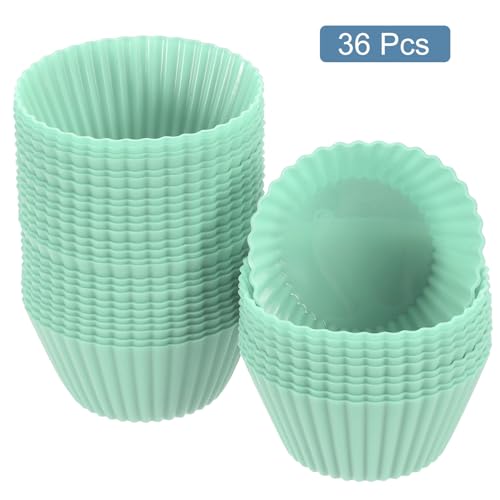 36Pcs Silicone Cupcake Liners