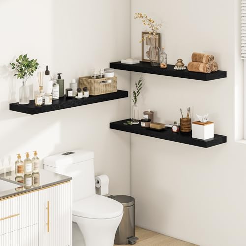 Deep Floating Shelves 36x12” Set of 2 (2 Count)
