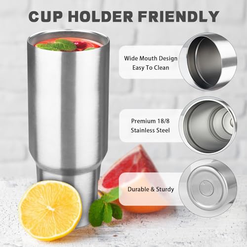 40 oz Tumbler with Lids and Straws