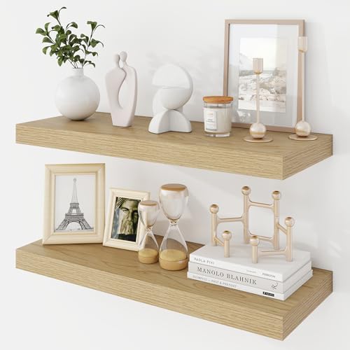 24 Inch Floating Shelves (2 Count)