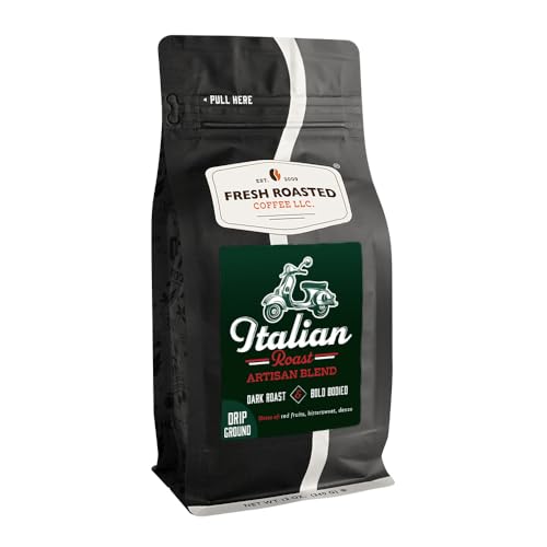 Italian Roast Drip Ground Coffee (12 Ounce)