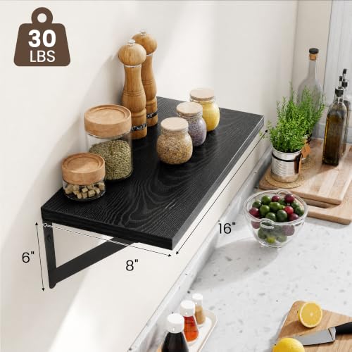 Wall Mounted Floating Shelves Set of 2 (2 Count)