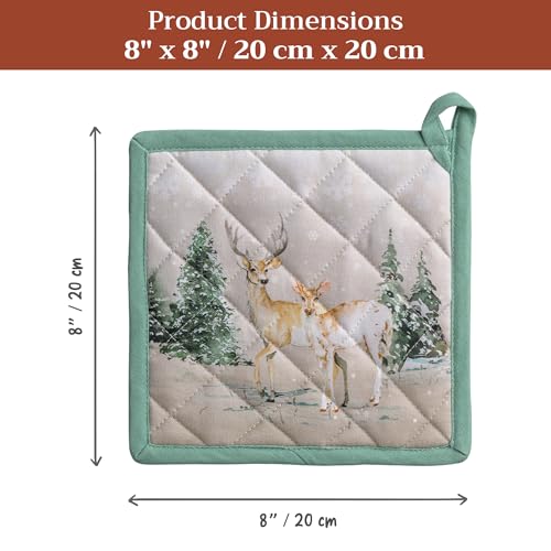 Pot Holders 100% Cotton Potholders (2 Count)