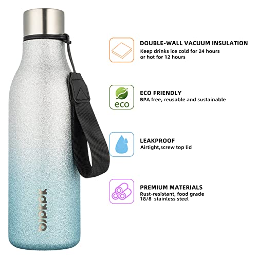 18oz Insulated Water Bottle