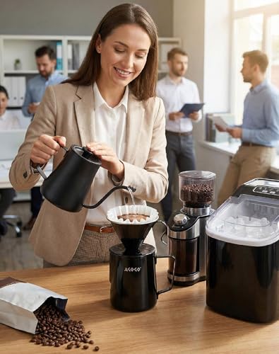 Stainless Pour Over Coffee Maker Set