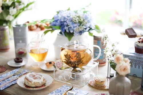 Kyoto 2-in-1 Tea Kettle and Tea Maker – Glass Teapot with Removable Loose Tea Filter – Tea Connoisseur's Choice