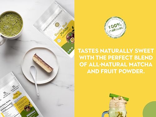 Passion Fruit Matcha Mix (3.5 Ounce)
