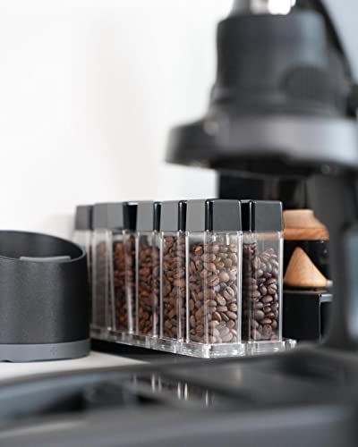 12 Tubes Coffee Bean Cellars with Stand & Hopper (16 Ounce)
