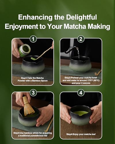 Premium Matcha Whisk Set (5 Count)