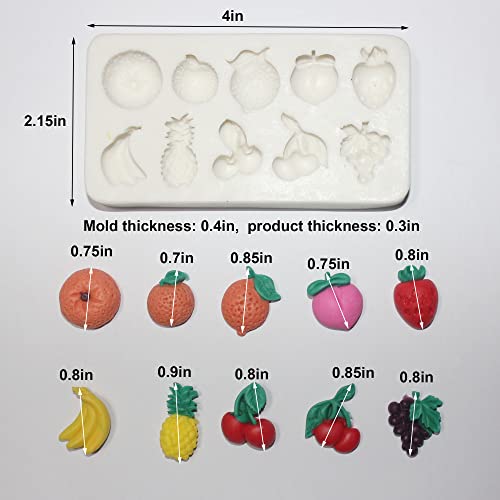 Lovely Small Items Silicone Fondant Molds Set For Cake Topper