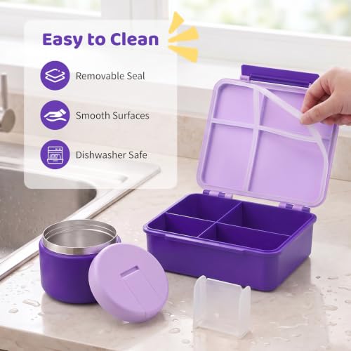 Bento Lunch Box with 8oz Soup Thermo