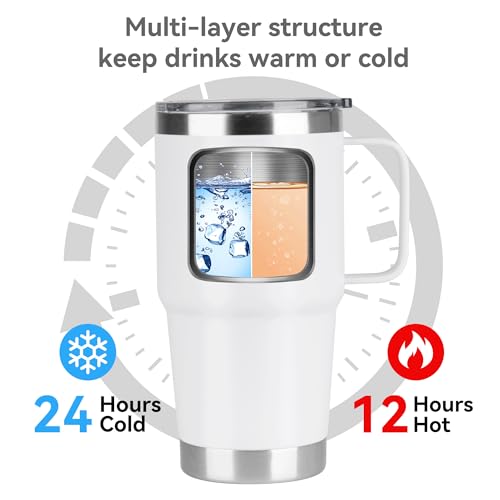 20oz Tumbler with Handle & Lid