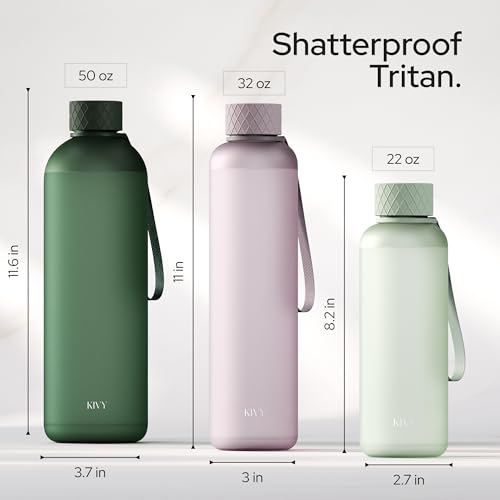 Large Water Bottle 50oz Tritan
