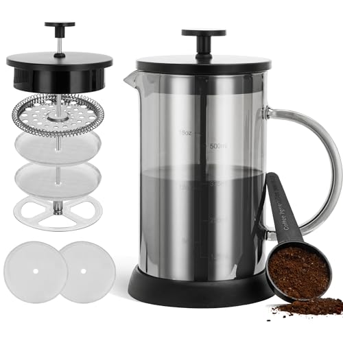 21 Ounce French Press Coffee Maker