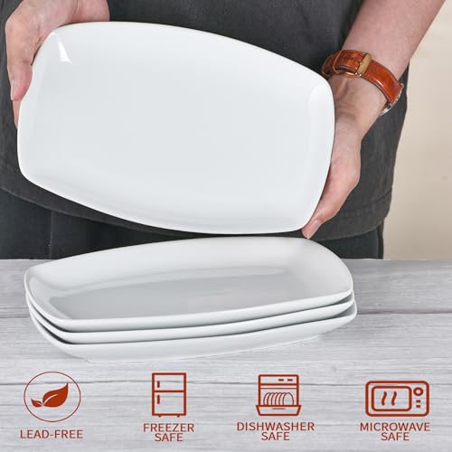 Ceramic Serving Platter Set (4 Count)