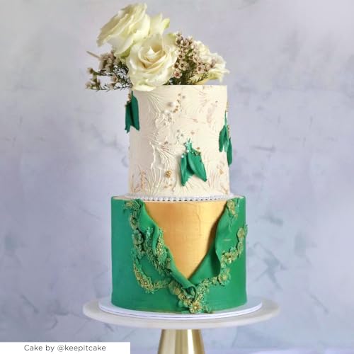 Cake Decorating Stencil for Tall Buttercream Cake