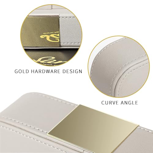 Leather Tray Desktop Storage