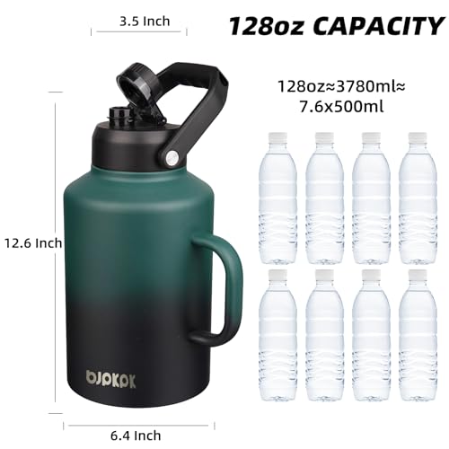 128oz Stainless Steel Water Bottle