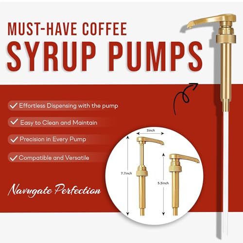 Syrup Pump Dispenser + Torani® Sugar Free Pumpkin Pie Syrup (25.4 Fl Oz)