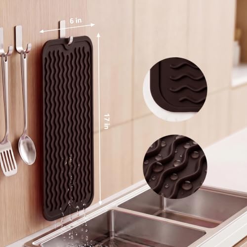 Silicone Dish Drying Mat for Multiple Usage