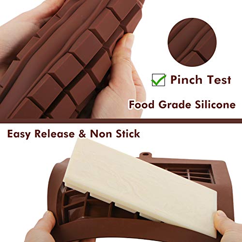 Chocolate Bar Mold Silicone Break