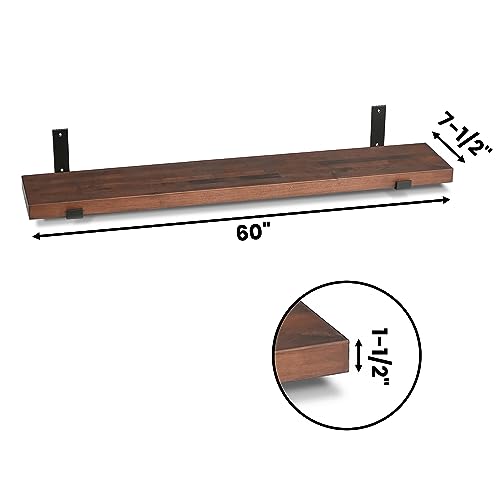 Floating Shelf for Wall Mounted Book Shelf Hanging Shelves Floating Bookshelf for Bedroom