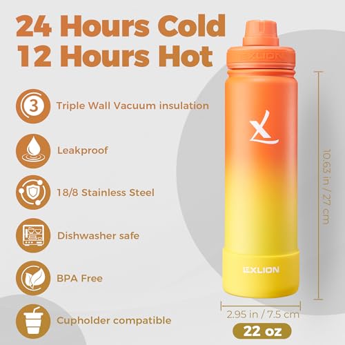 Tea Infuser Water Bottle 22 Oz