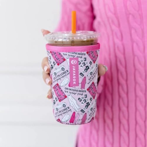 JavaSok Iced Coffee & Cold Soda Insulated Neoprene Cup Sleeve