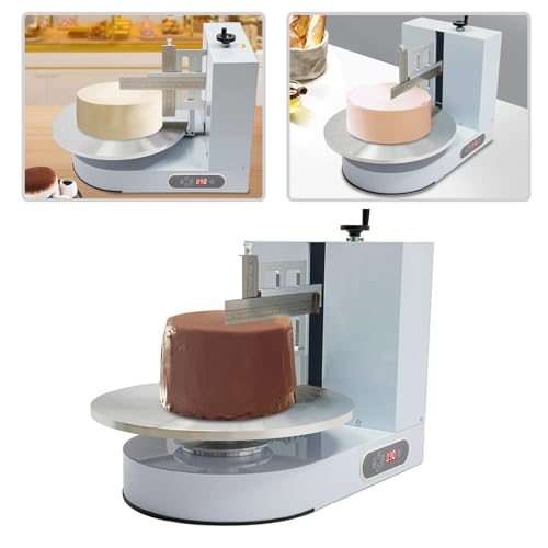 Electric Cake Decorating Machine Cream Coating Spreading Smooth Machine Surface Scraper for 4