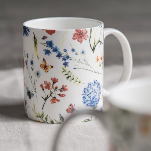 Coffee Mug with Handles Tea Cups (2 Count)