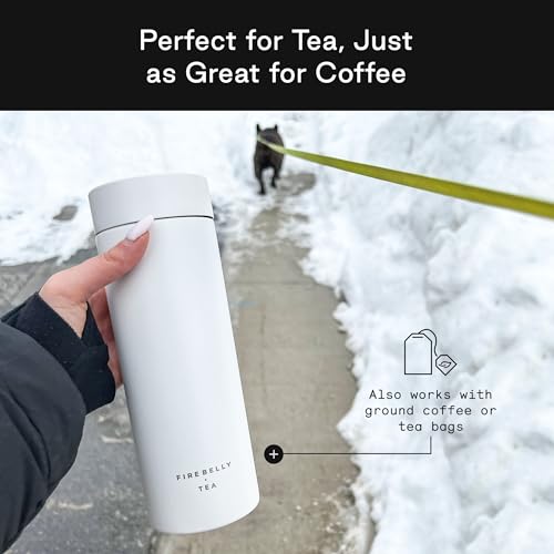 Travel Tea Infuser Mug with Strainer