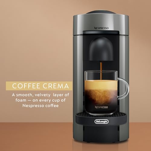 Nespresso Vertuo Plus Coffee & Espresso Maker by De'Longhi