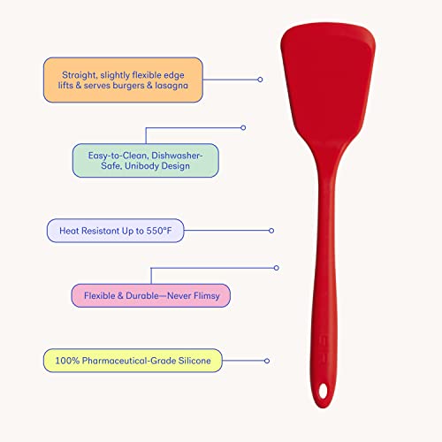 Get It Right Silicone Kitchen Spatula Turner
