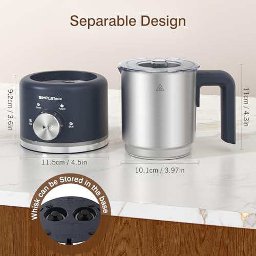 Milk Frother 4 in 1 Electric Milk Steamer