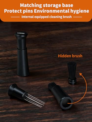 WDT Tool Espresso Distribution Tool with 10*0.25mm Stainless Steel Needles