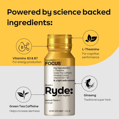 RYDE Variety Shots (12 Fl Oz)