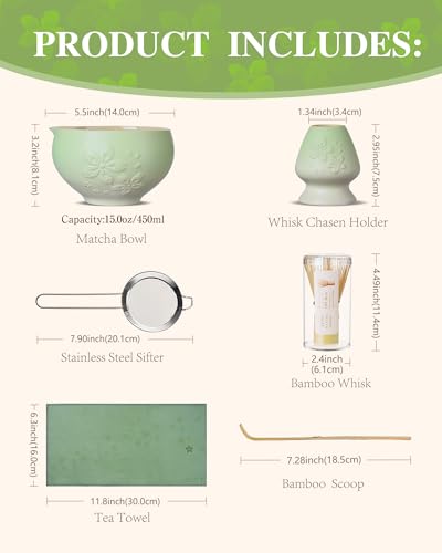 Premium Matcha Whisk Set