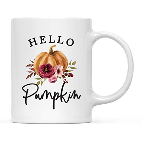 Fall Burgundy Marsala 11oz. Ceramic Coffee Tea Mug