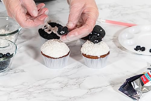 Premium Rolled Black Fondant for Cake Decorating (16 Ounce)