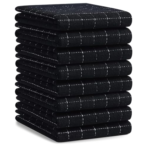 100% Cotton Terry Kitchen Towels (8 Count)