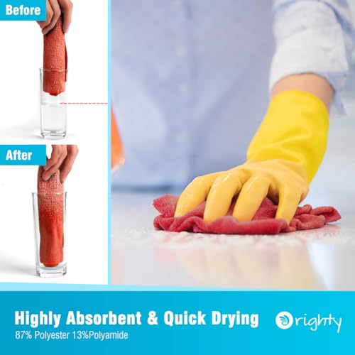Microfiber Cleaning Cloth Bulk (50 Count)