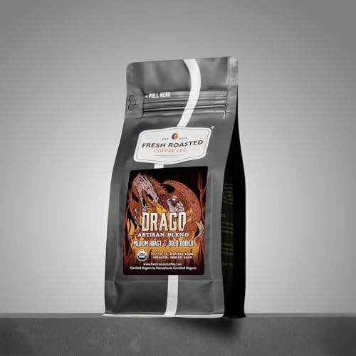 Organic Drago Café Blend Drip Ground Coffee (12 Ounce)