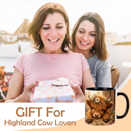 Highland Cow Coffee Mug