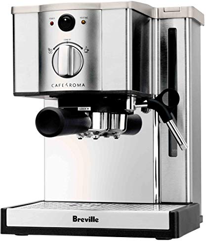 ESP8XL Cafe Roma Stainless Espresso Maker